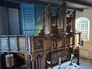 Die Orgel in Hohn wurde vor einem halben Jahr originalgetreu restauriert. Die Orgel in Hohn wurde vor einem halben Jahr originalgetreu restauriert.